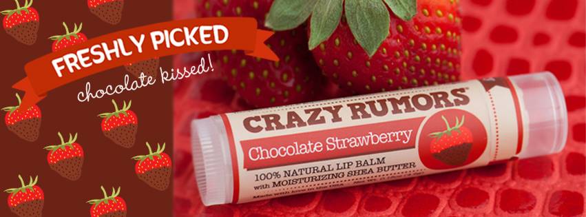 Baume a lèvres naturel vegan Fraise chocolat Crazy Rumors - Ayanature Baume a lèvres naturel vegan Fraise chocolat Crazy Rumors - Ayanature