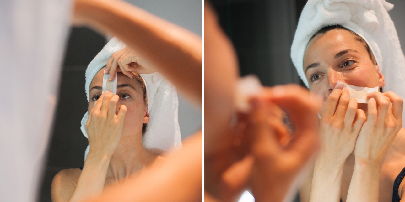 Bandes de Cire Froide Bio - Visage - Acorelle