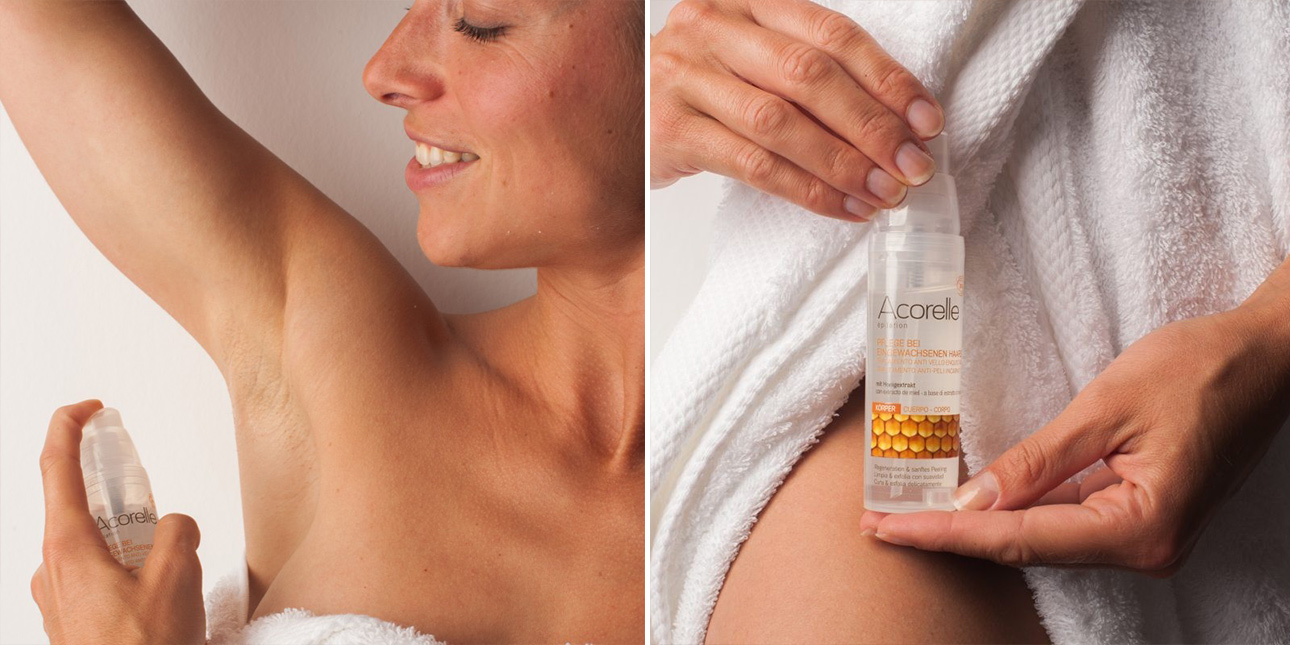 Soin Bio Corps Anti-Poils Incarnés - Acorelle