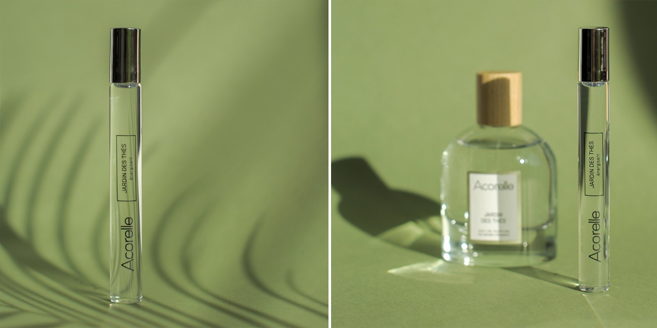 Eau de Parfum Bio Jardin des Thés - Roll on - Acorelle