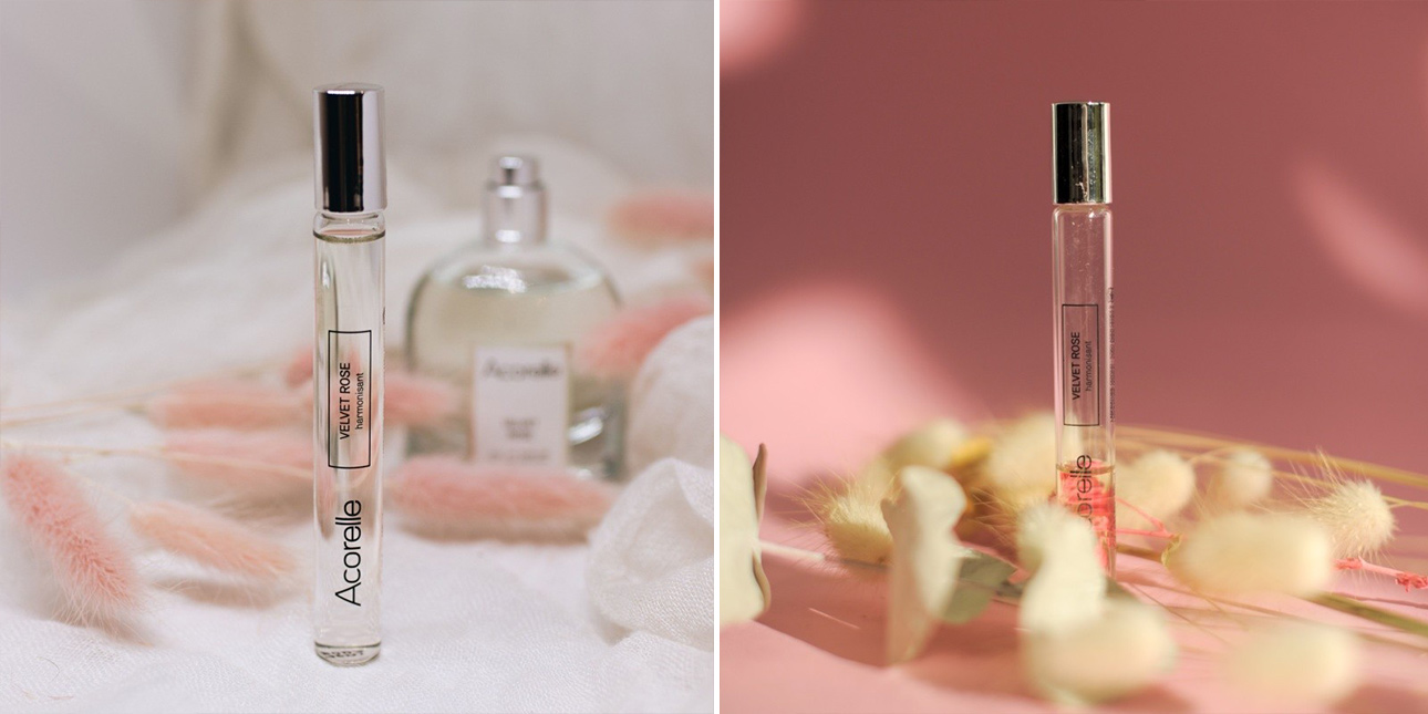 Eau de Parfum Bio Velvet Rose - Roll on - Acorelle