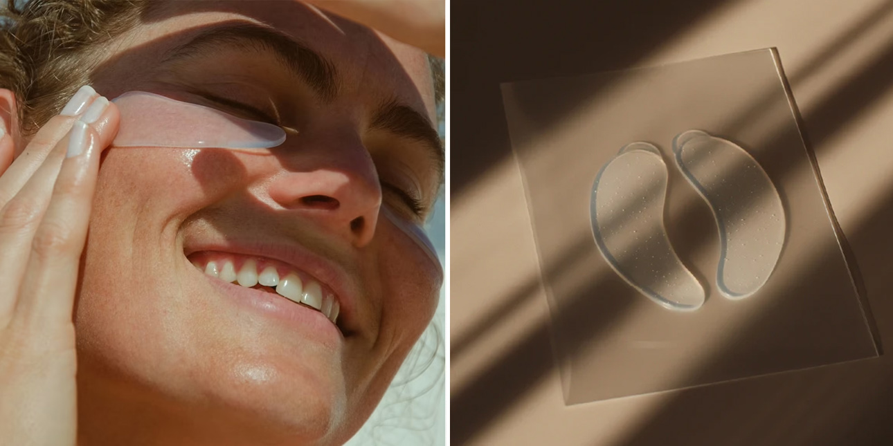 Patch Yeux à l'Acide Hyaluronique Réutilisables - Apricot