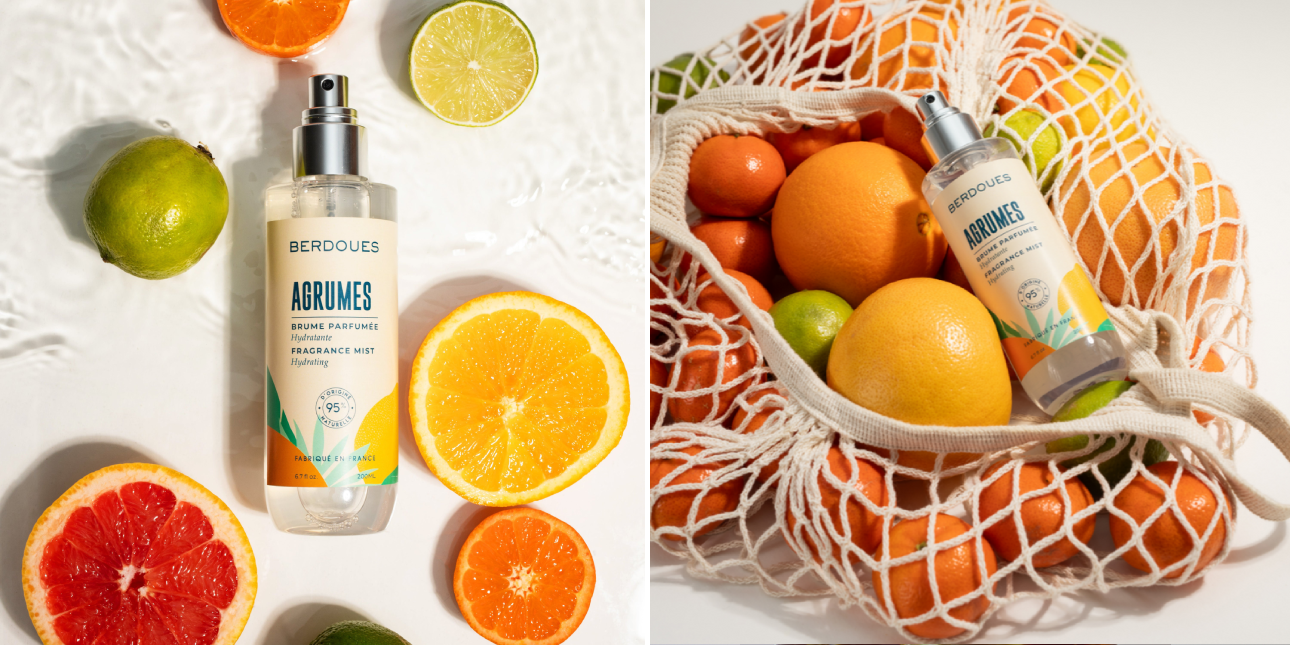 Brume Parfumée - Hydratante & Sublimatrice - Agrumes - Berdoues