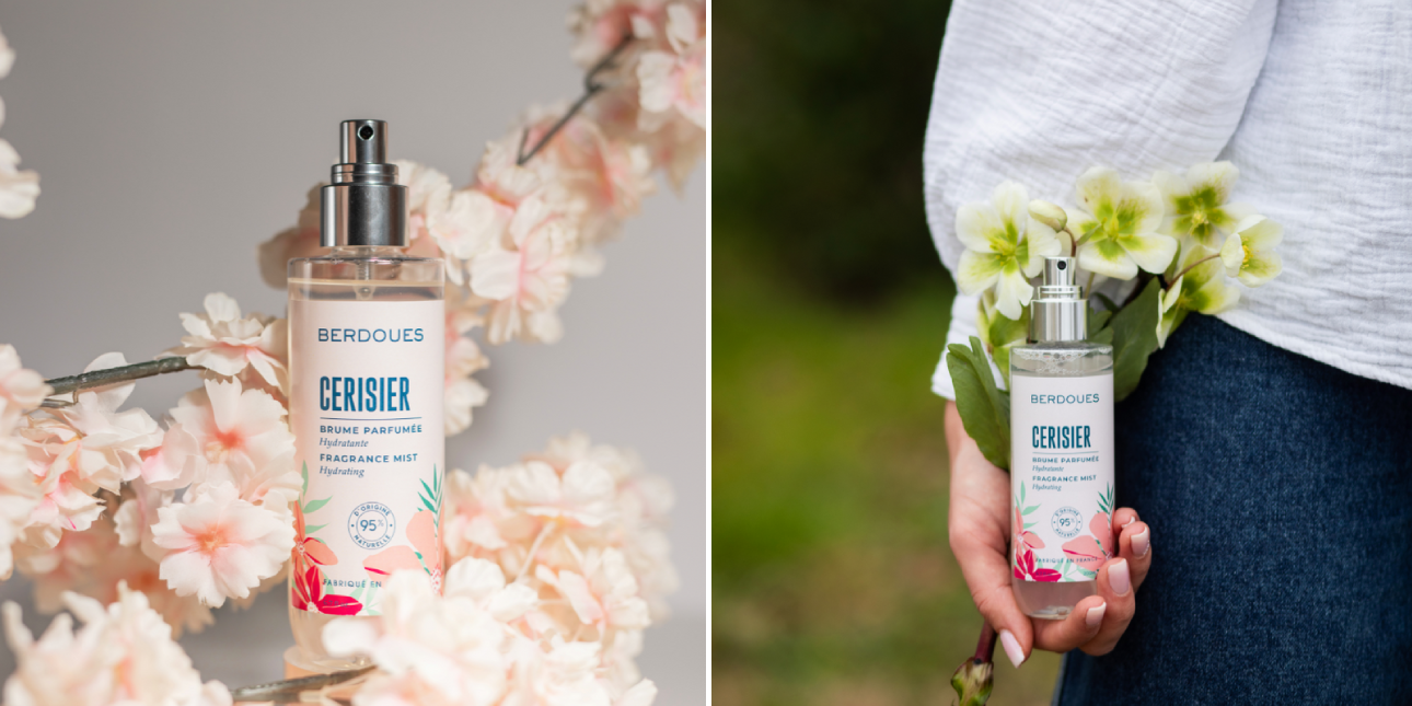 Brume Parfumée - Hydratante & Sublimatrice - Ceriser - Berdoues