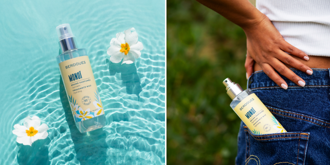 Brume Parfumée - Hydratante & Sublimatrice - Monoï - Berdoues