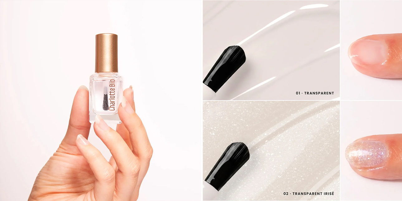 Top Coat (nouvelle version) - Charlotte Bio - Transparent