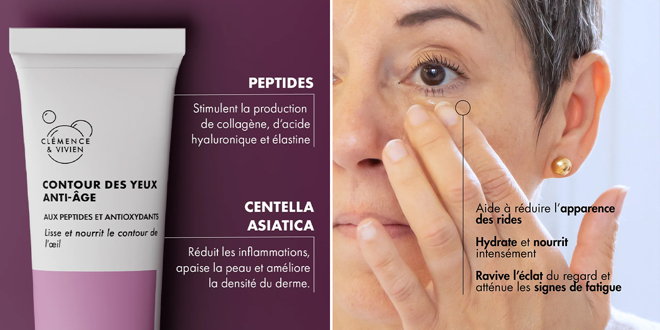 Contour des Yeux Anti-âge - Clémence & Vivien