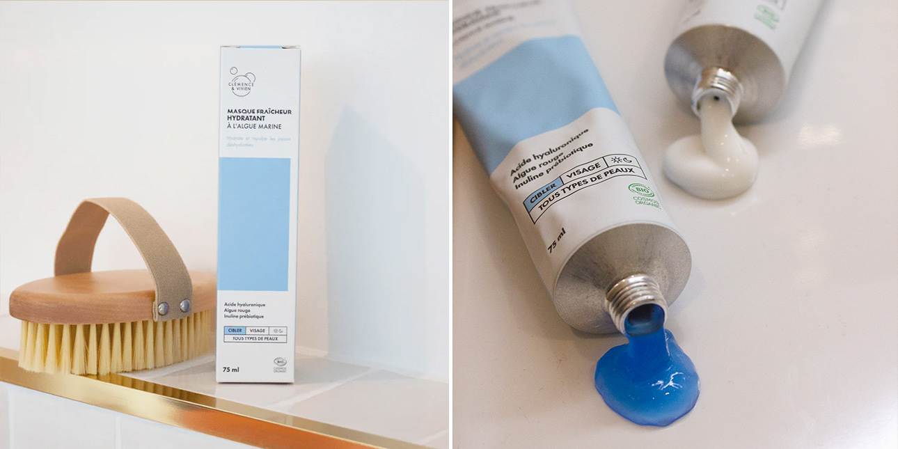 Masque Fraicheur Hydratant - Clémence & Vivien