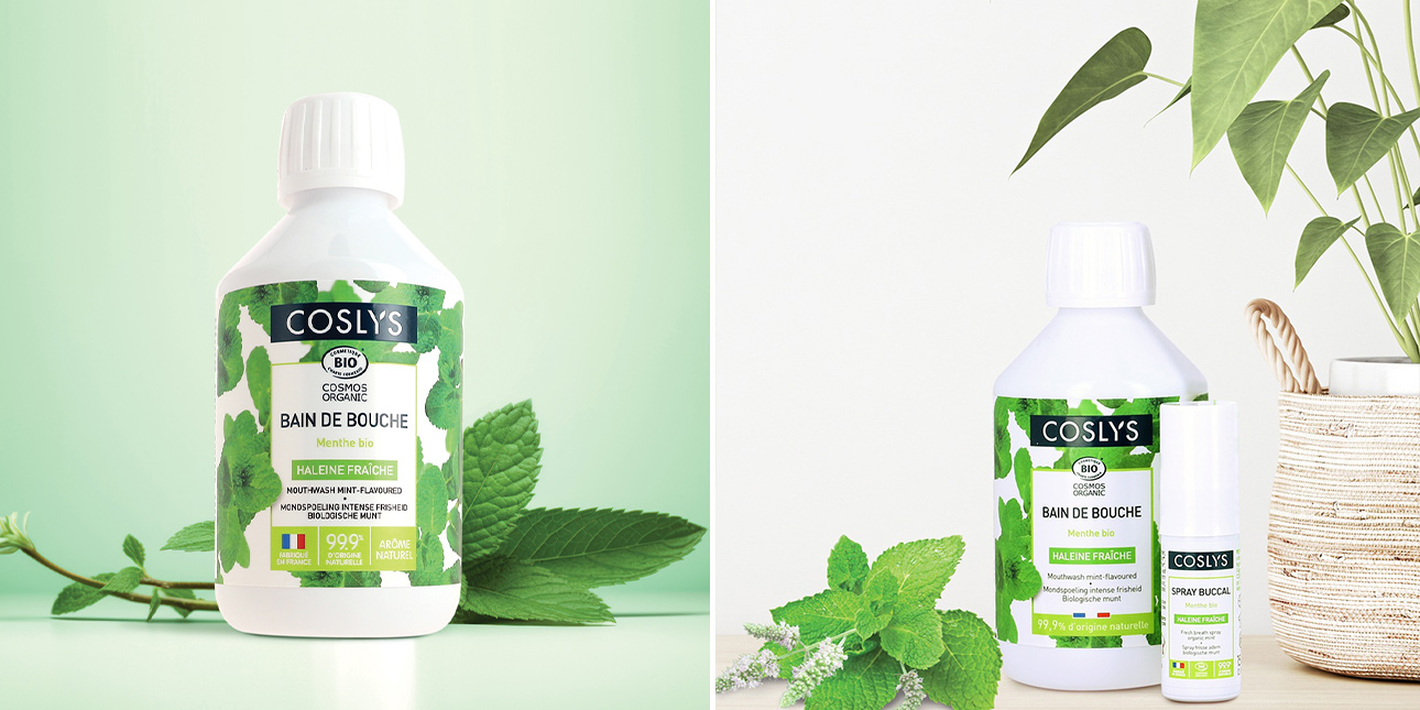 Bain de Bouche - Menthe Fraîcheur Intense - Coslys
