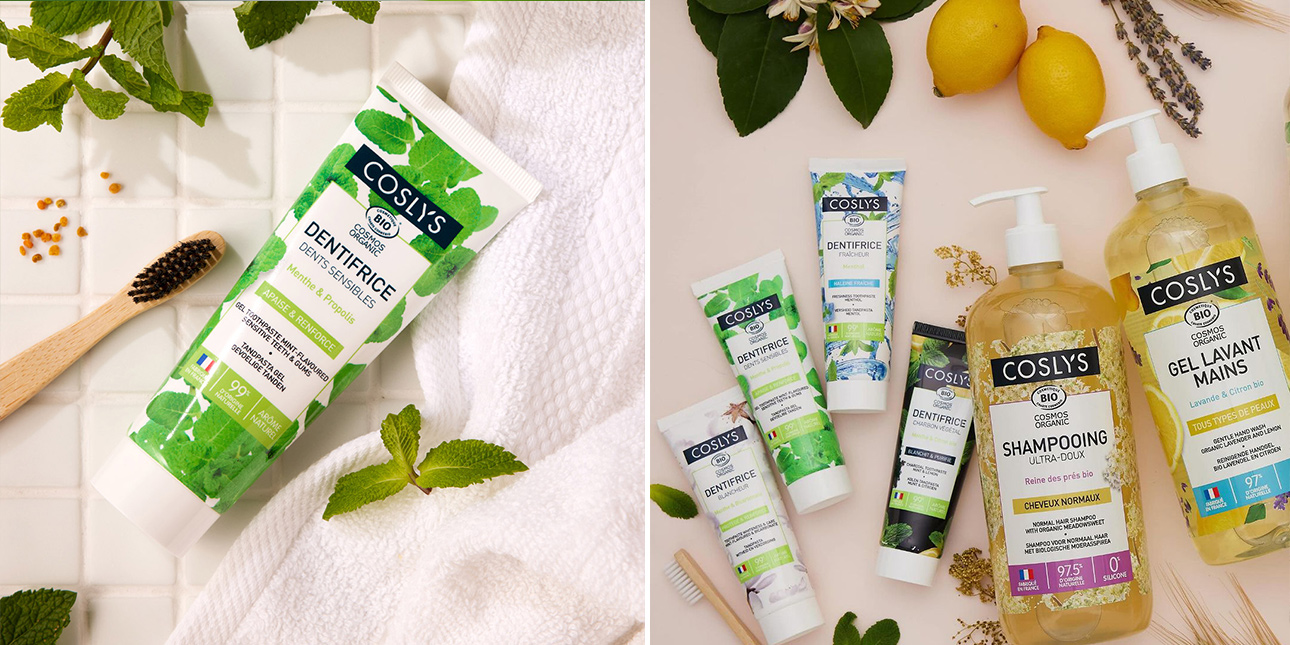Dentifrice à la menthe - Dents & Gencives Sensibles - Coslys