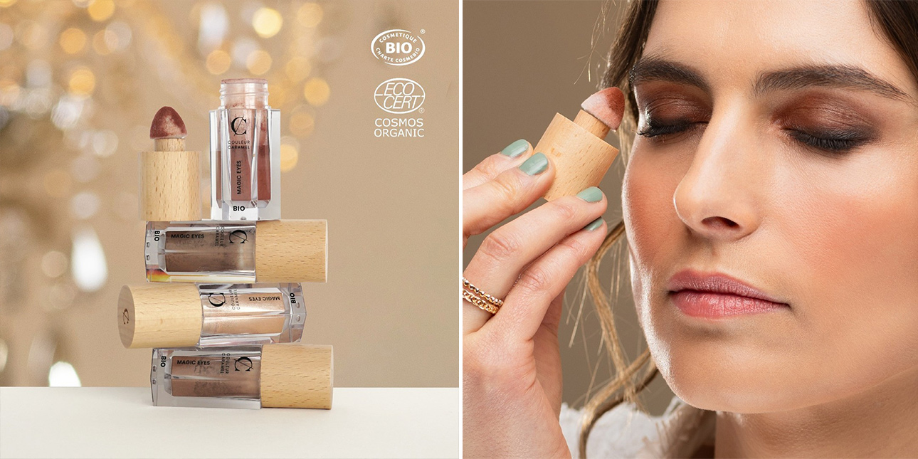 Fard à Paupières - Embout Mousse "Magic Eyes" - Couleur Caramel