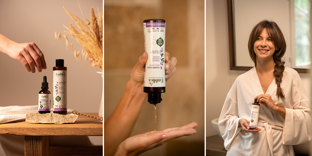 Shampoing Brillance - Cheveux Normaux à ternes - Emblica