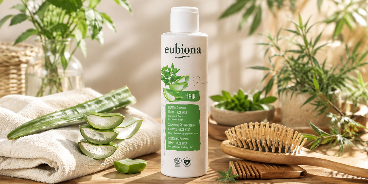 Shampoing Restructurant - Henné & Aloe Vera - Eubiona