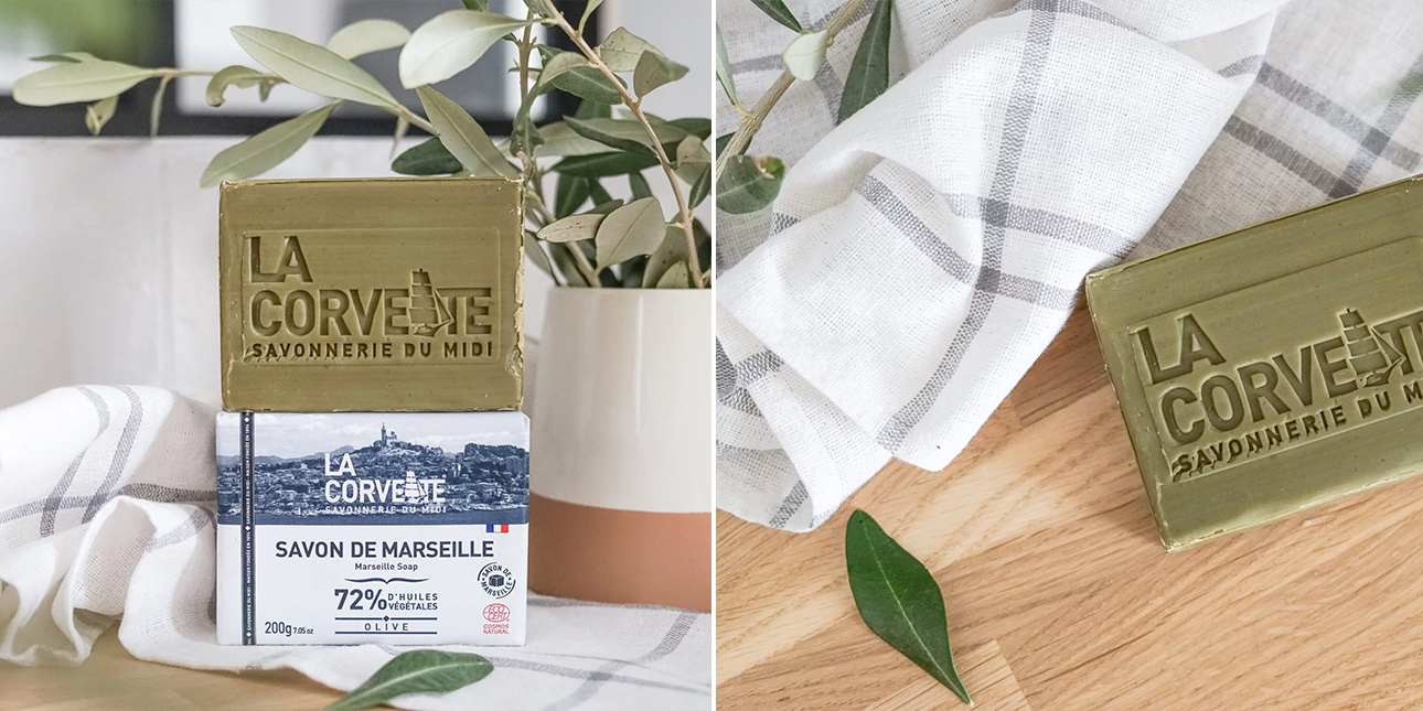 Savon de Marseille - Olive - La Corvette