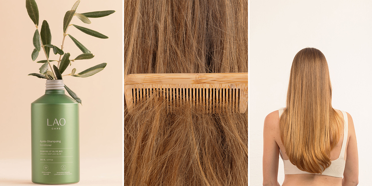 Après-shampoing Démêlant Chanvre et Olive - Lao