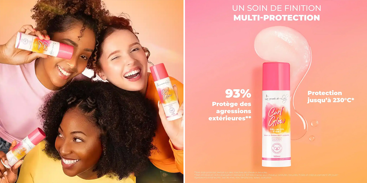 Sérum de Finition Multi-protection - Curl Glow - Les Secrets de Loly