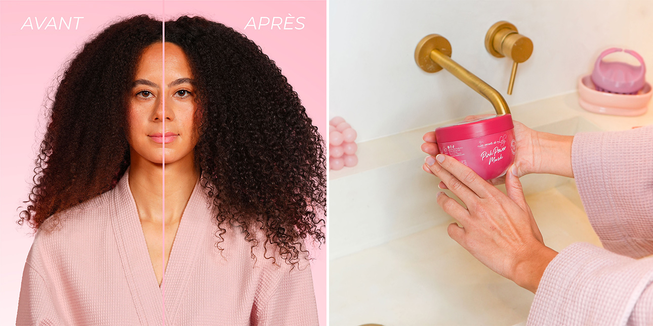 Masque capillaire - Pink Power - Les Secrets de Loly