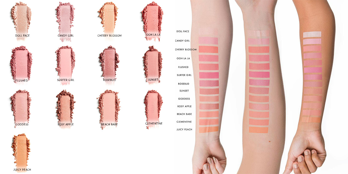 swatch blush lily lolo