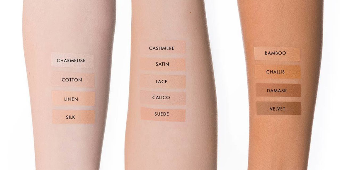 swatch fond de teint crème lily lolo