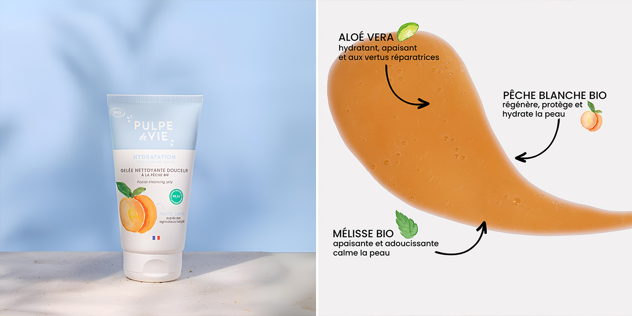 Gelée Nettoyante Visage - The Cleanser - Pulpe de Vie