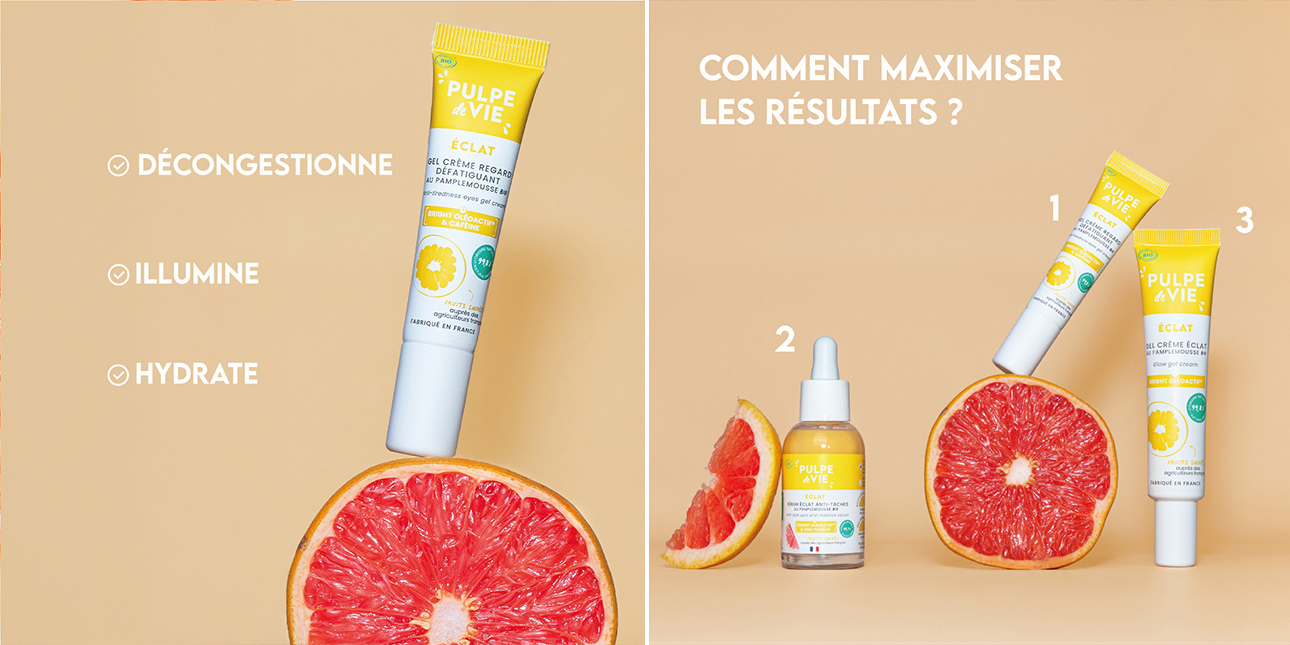 Gel Crème Regard Défatiguant - Pulpe de Vie