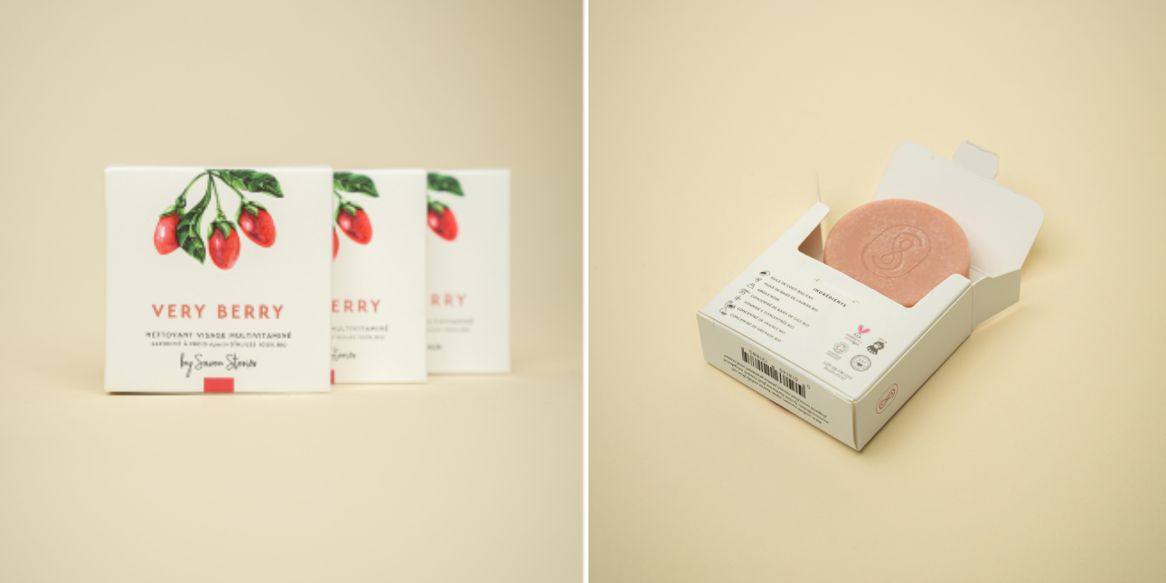 Nettoyant Visage Multivitaminé - Very Berry - Savon Stories