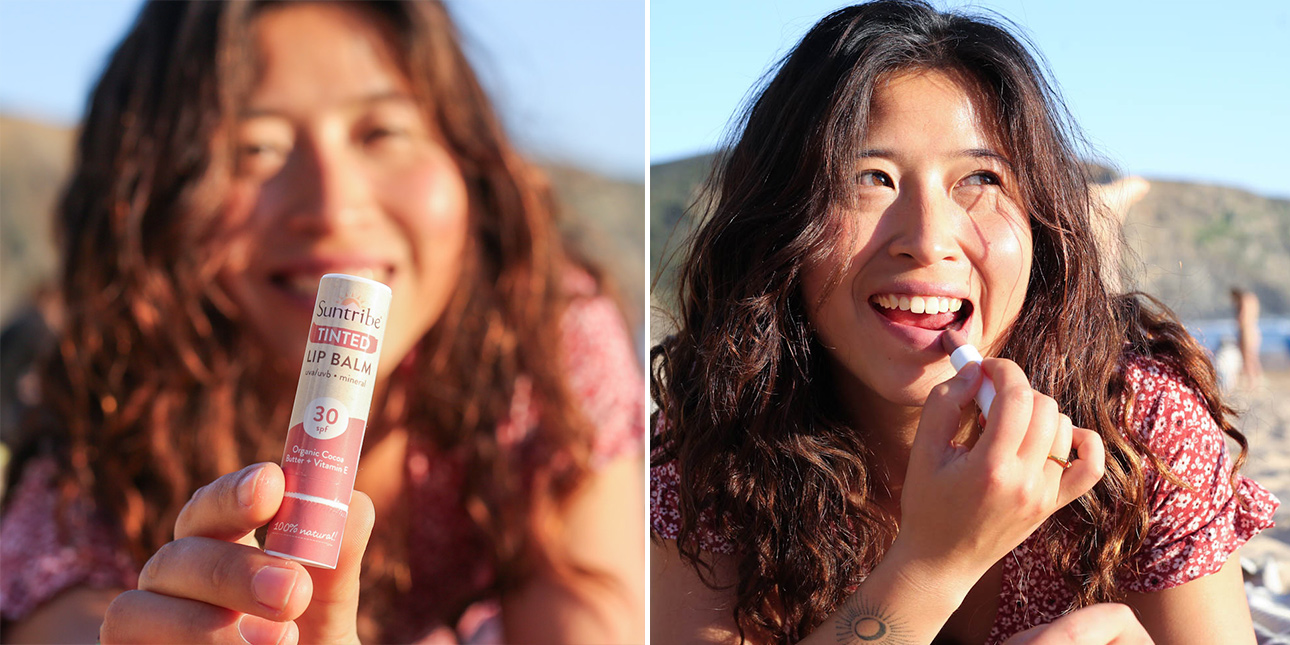 Baume à Lèvres Teinté - SPF30 - Suntribe