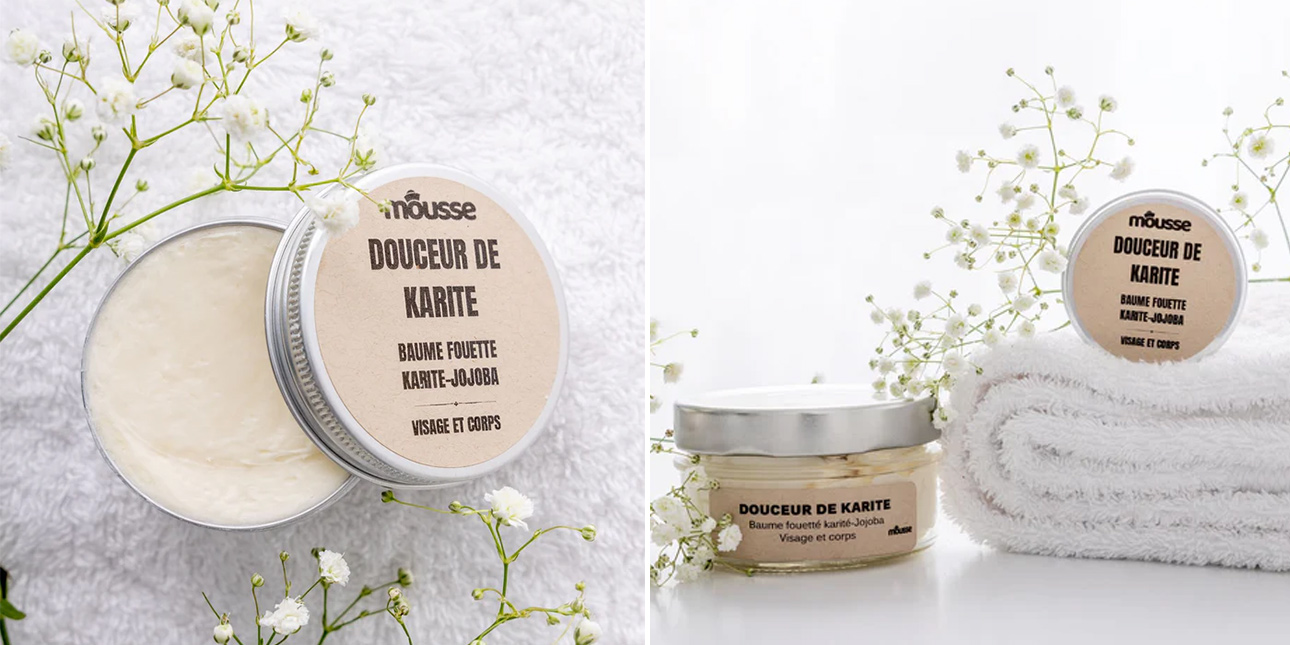 Baume Fouetté - Karité & Jojoba - Visage & Corps - Mousse