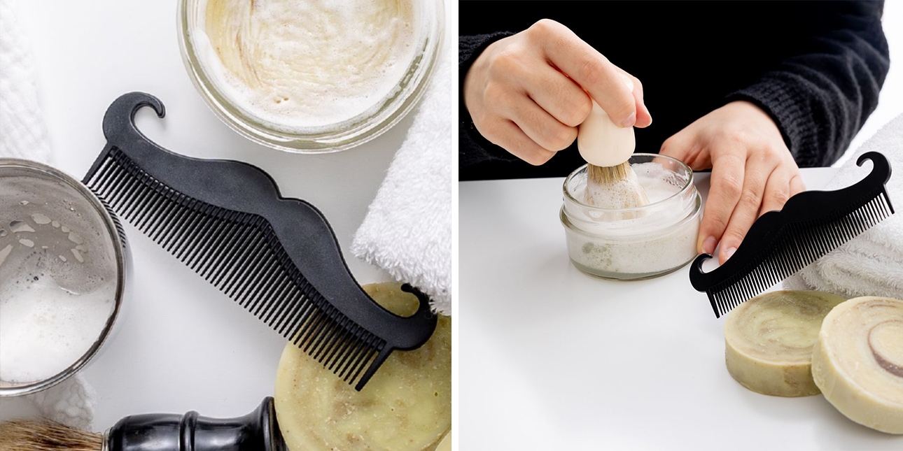 Savon de Rasage & Shampoing Barbe - Mousse