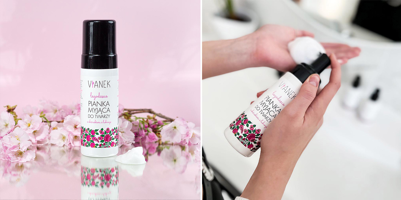 Mousse Nettoyante Apaisante - Vianek