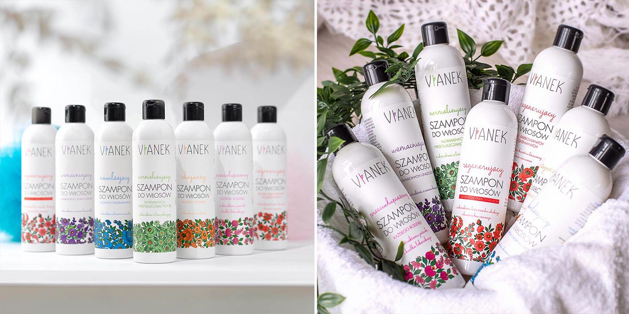 Shampoing Fortifiant - Cheveux Secs et Abimés - Vianek