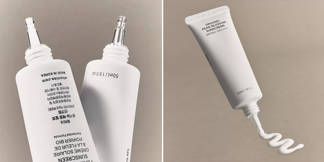 Crème Solaire SPF50 à la Fleur de Poirier - Whamisa