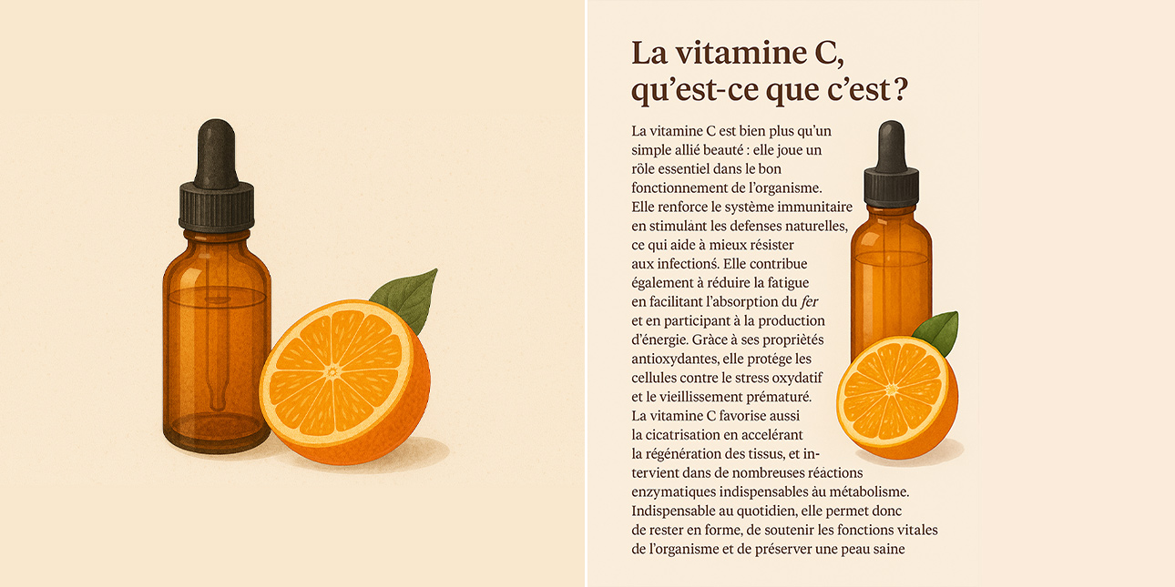 Quels sont les bienfaits de la vitamines C en cosmétique ?