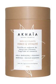 Soin Capillaire aux Plantes Force & Vitalité - Akhaïa
