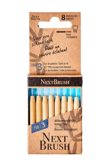 Brossettes Interdentaires en Bambou (lot de 8) - NextBrush