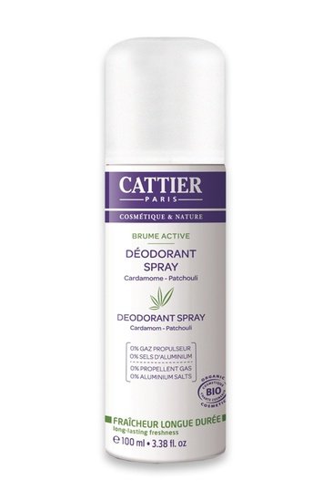 Déodorant Spray Bio Brume Active Cattier