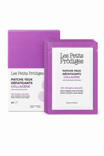Patchs Yeux Défatigants au Collagène - Les Petits Prodiges