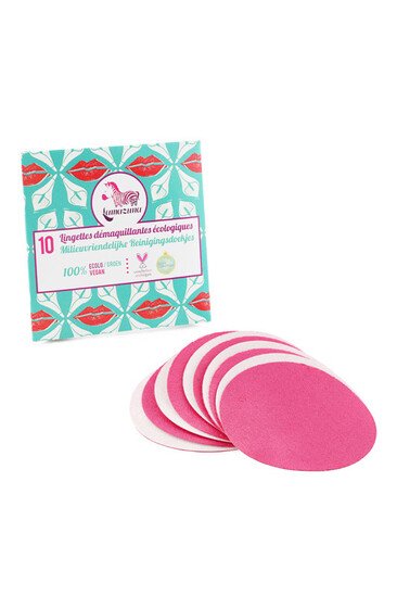 Recharges 10 Lingettes Démaquillantes & Lavables (sans coffret) - Lamazuna