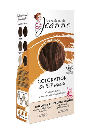 Coloration Poudre Bio & 100% Végétale - Les Couleurs de Jeanne