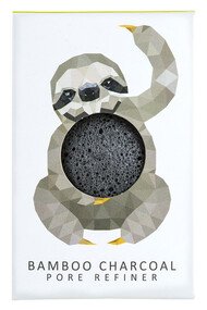 Mini Eponge Konjac Visage - Charbon de bambou - Edition Limitée