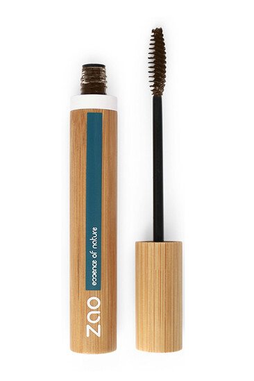 Mascara Marron Rechargeable Bio Vegan - Volume & Gainage - Zao