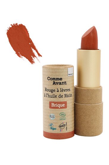 Rouge à Lèvres à l’Huile de Ricin - Comme Avant - Beige
