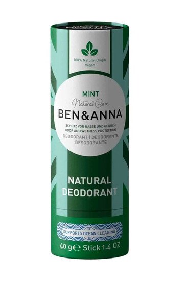 Déodorant Tube Carton - Mint - Ben & Anna