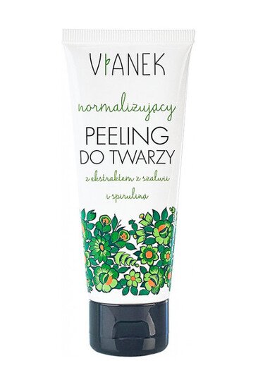 Gommage normalisant pour le visage - Vianek