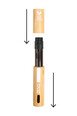 Mascara No Drama - Waterproof - Zao - Recharge - Noir