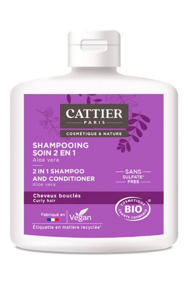 Shampoing Soin Boucles 2 en 1 - Cattier