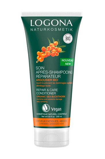 Soin Après-Shampoing Réparateur Argousier - Logona