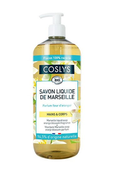 Savon Liquide Bio de Marseille - Fleur d'Oranger - Coslys