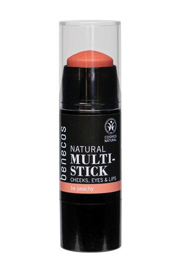 Multi Stick 3 en 1 - Joues, Lèvres & Yeux - Benecos - Be Rosey