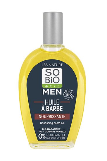 Huile à Barbe Nourrissante Bio - SO'BIO étic